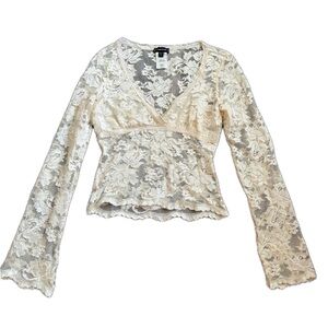 Bebe lace top